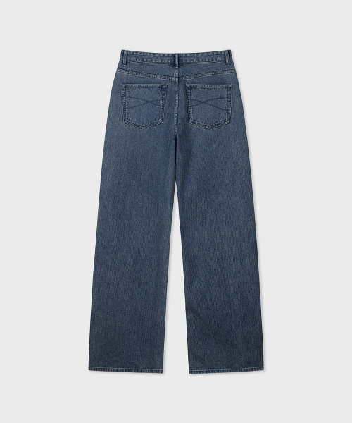 Широкие джинсы True Wide - Whale Indigo