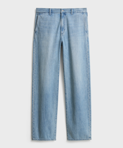One Washed Straight Fit Denim (Light) - 7 Color