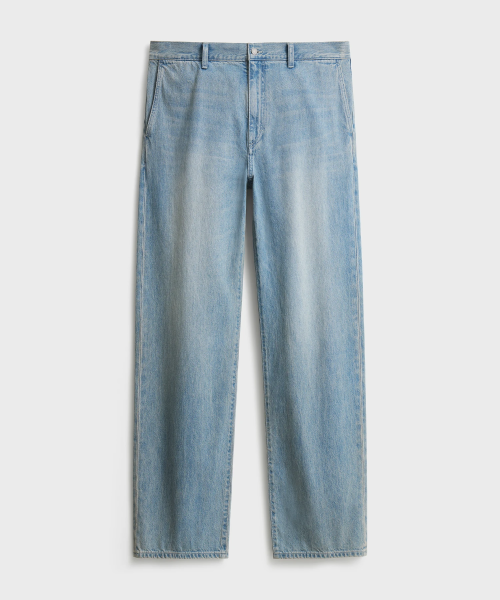 One Washed Straight Fit Denim (Light) - 7 Color