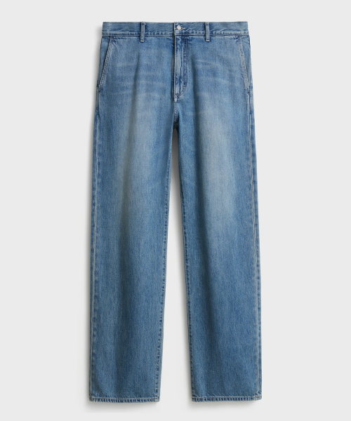 One Washed Straight Fit Denim (Light) - 7 Color