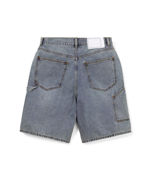 Denim Carpenter Short Washed Blue