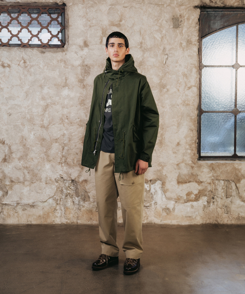 SHORT MODS COAT (OLIVE)