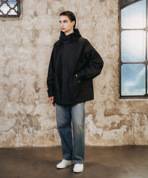 SHORT MODS COAT (BLACK)