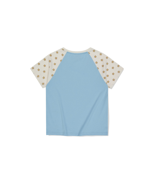 W All-Star Raglan Tee Light Blue
