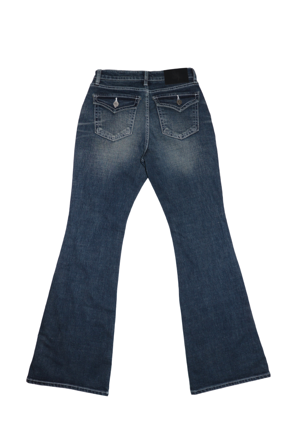 MUSINSA | SYNERJYN SAND CAT WASHING DENIM PANTS BLUE