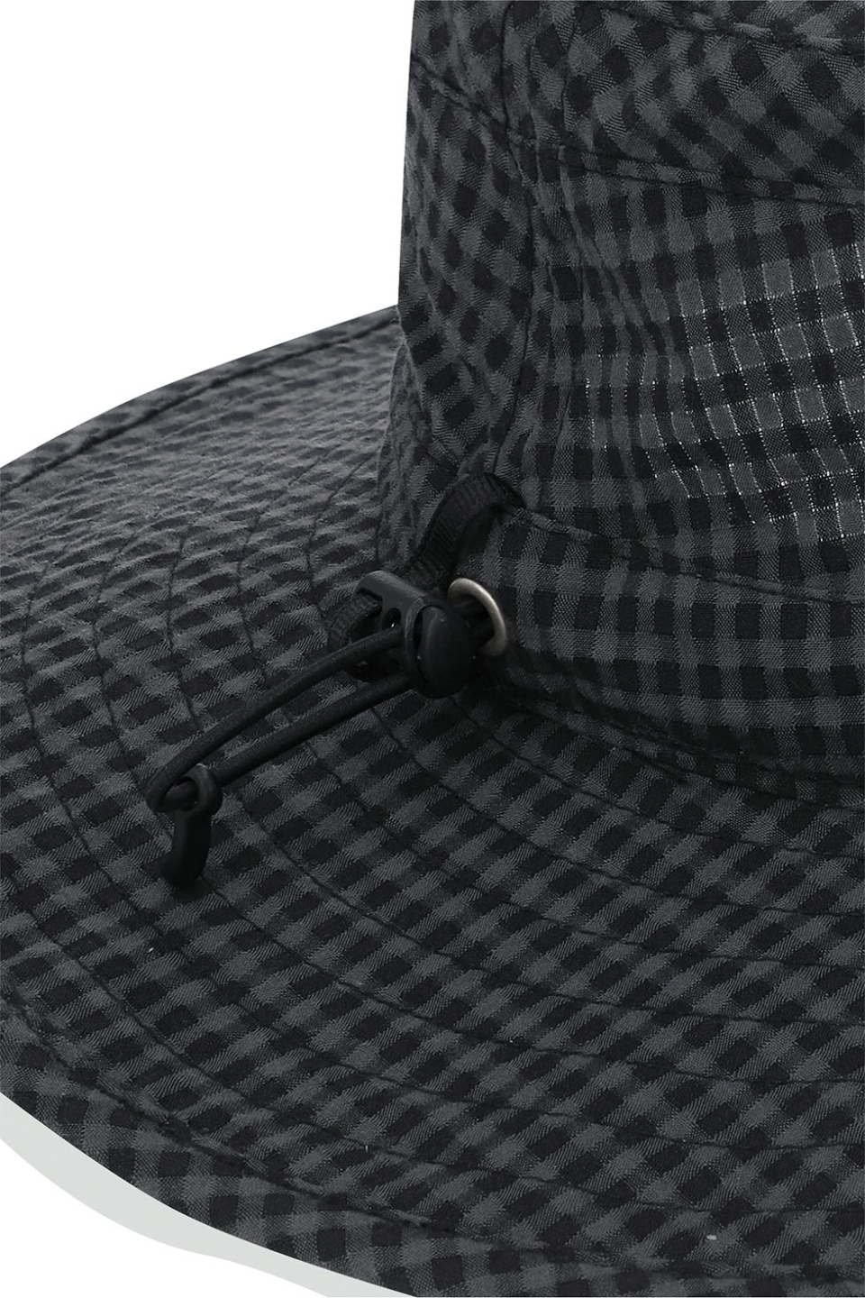 MUSINSA公式 | SUNLOVE Grid Pioneer Bucket Hat Black Gingham
