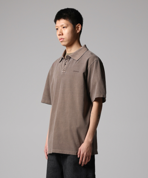 Футболка поло Garment Dyed Brown