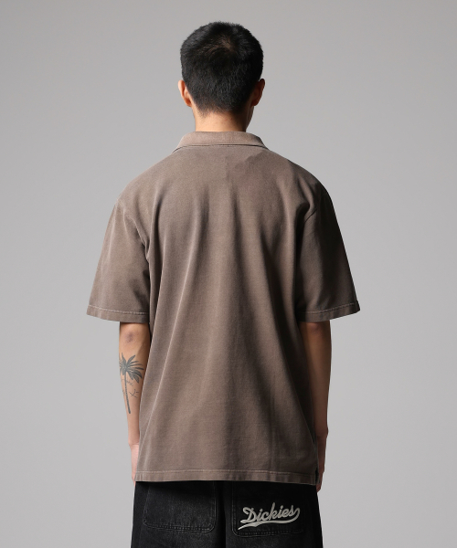 Футболка поло Garment Dyed Brown
