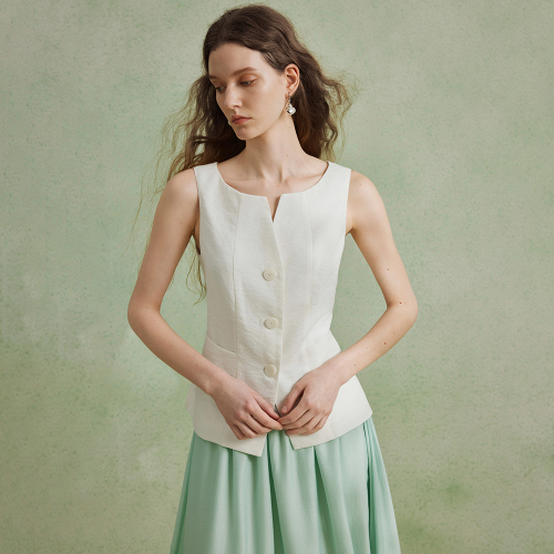 YY_Fashionable stylish vest_2color