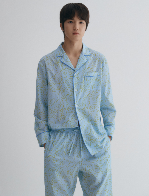 Мужская пижама Line Flower