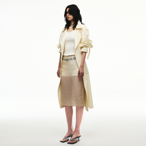 WOMENS YUJI UI SIGNATURE TRENCH COAT