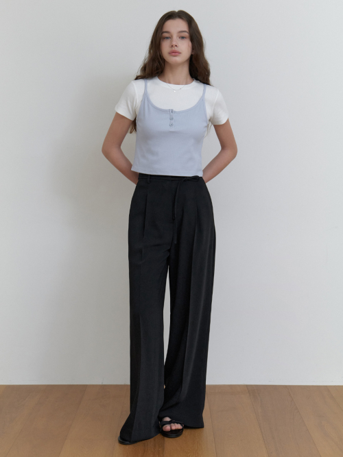 Watt belt slacks (black)