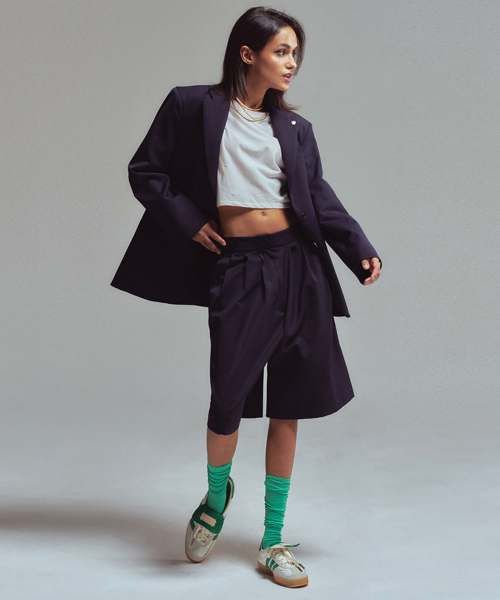 Star rivet basic jacket Navy