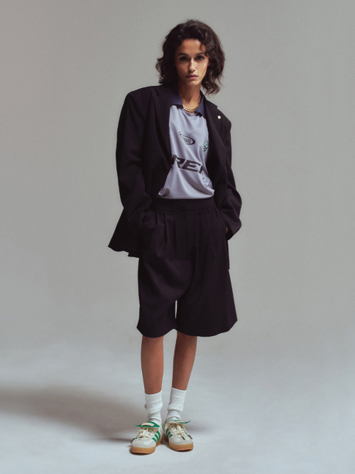 Star rivet basic jacket Black