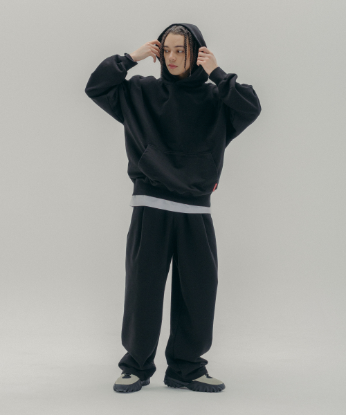 Худи Small Logo Washed Black