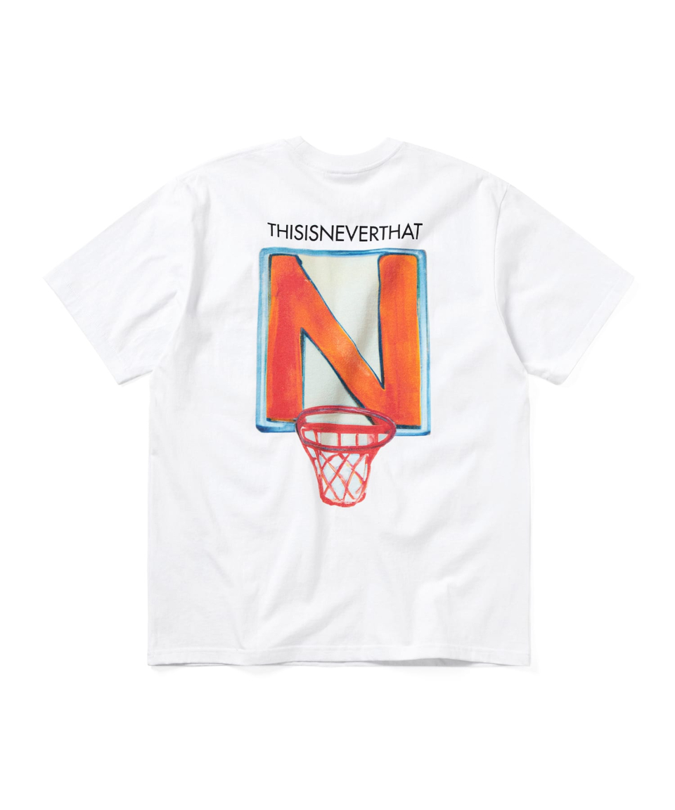 さらに100円引き◆thisisneverthat◆N Basketball Hoop Tee N Basketball Hoop Tee - thisisneverthat®