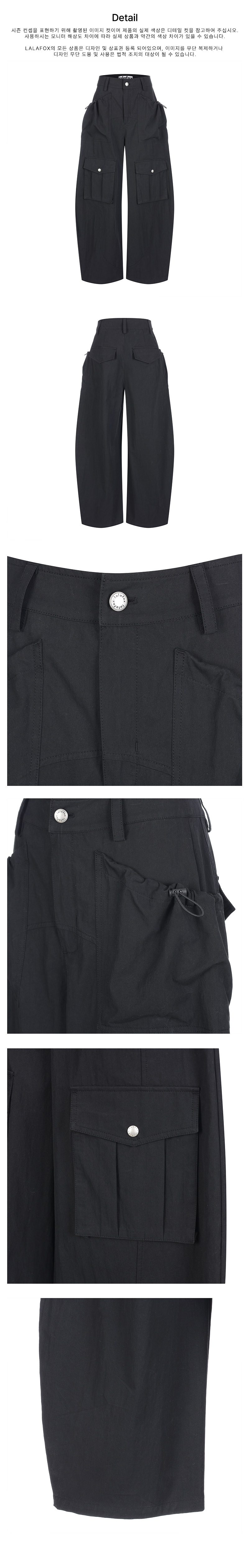 MUSINSA | LALAFOX THIN CARGO POCKET PANTS Pocket Cargo Pants