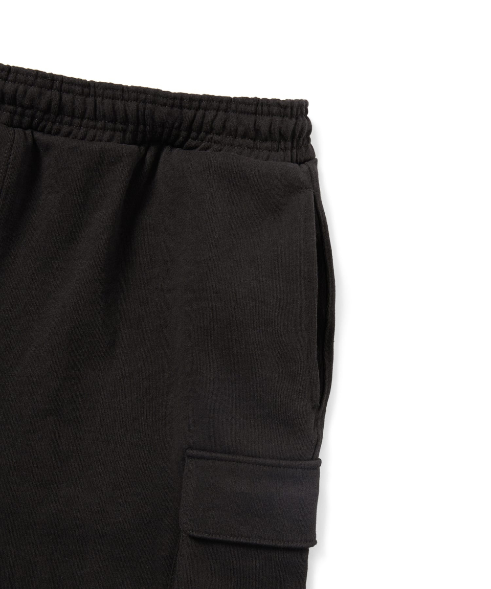 【THISISNEVERTHAT】Cargo Sweatshort Off Black MUSINSA | thisisneverthat® Cargo Sweatshort Off Black