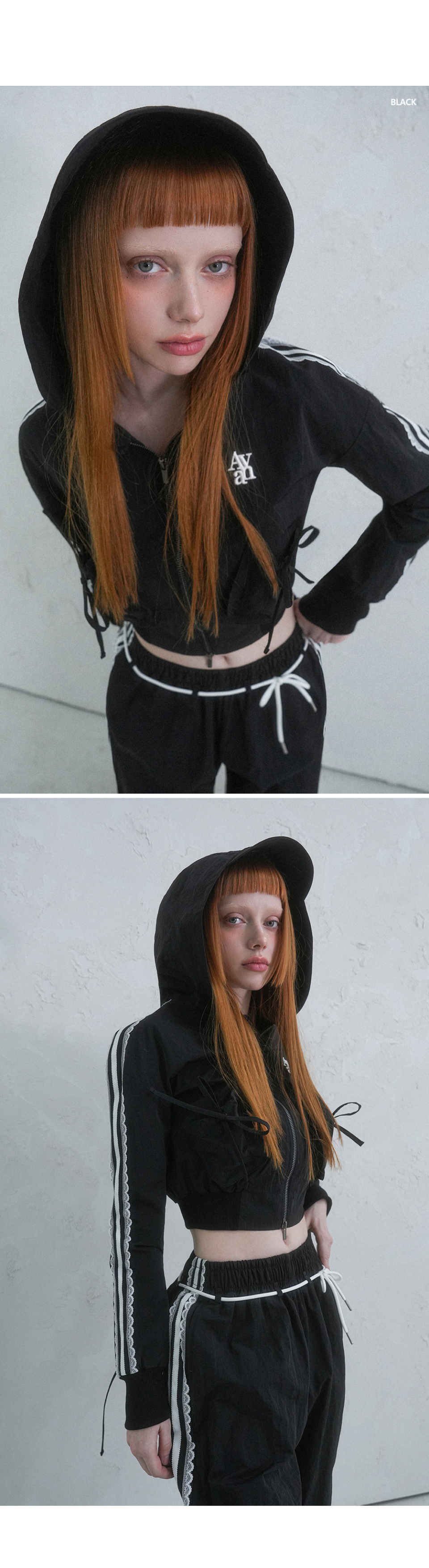 AVANDRESS) Race Line Wind Jumper - 4COL