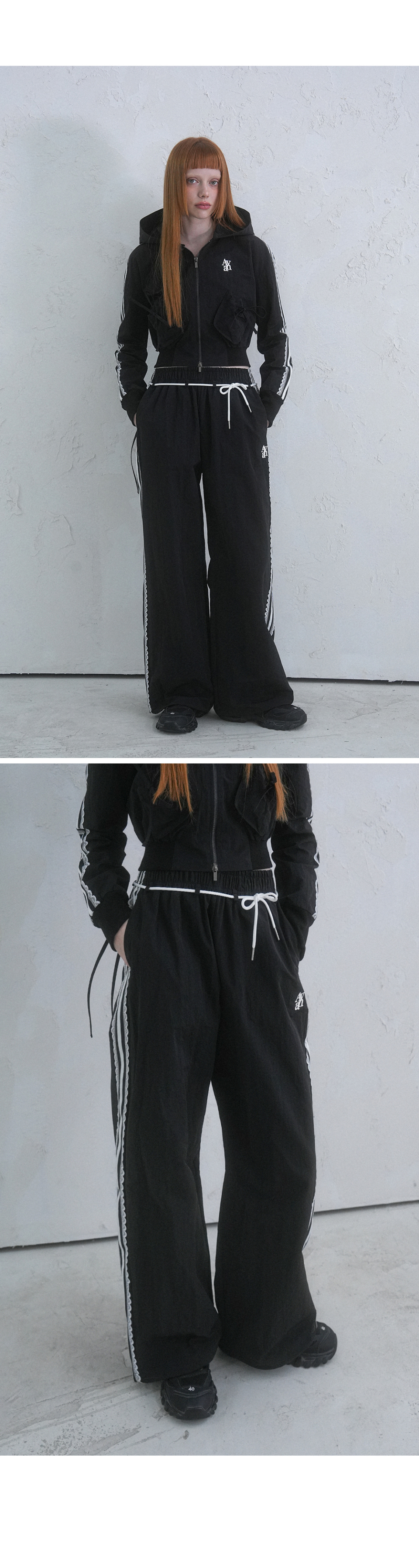 AVANDRESS) Race Line Wind Jumper - 4COL