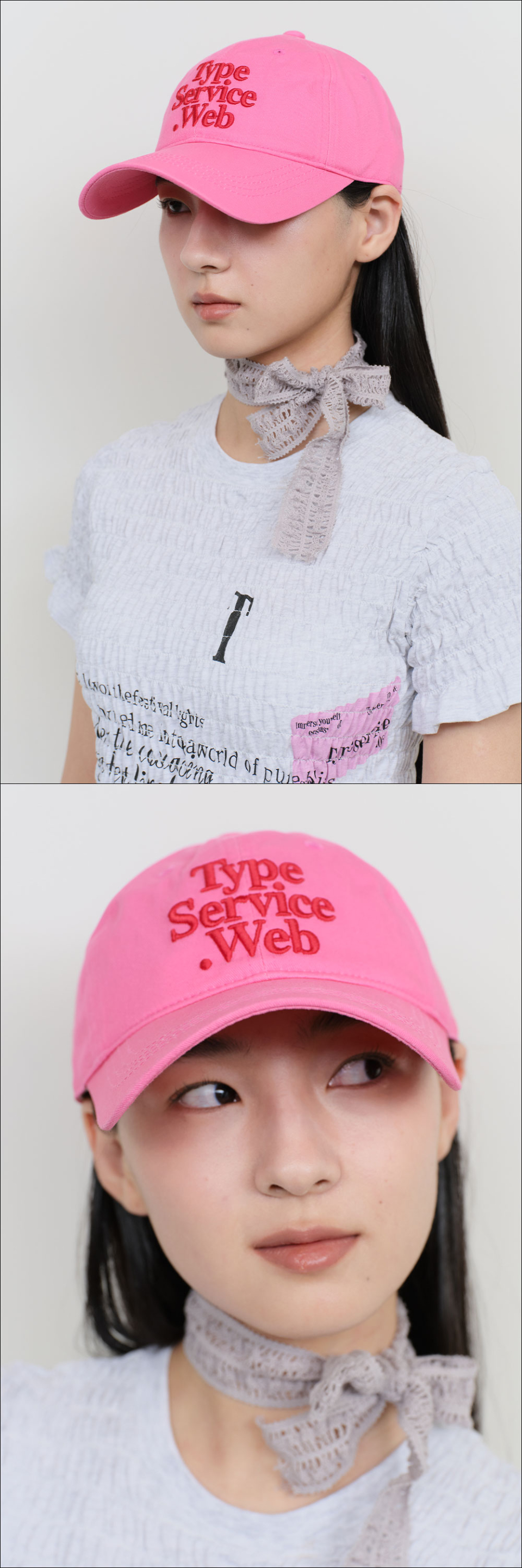 ☆typeservice☆ Typeservice Web Cap Light Pink MUSINSA | TYPESERVICE Typeservice Web Cap [Light Pink]