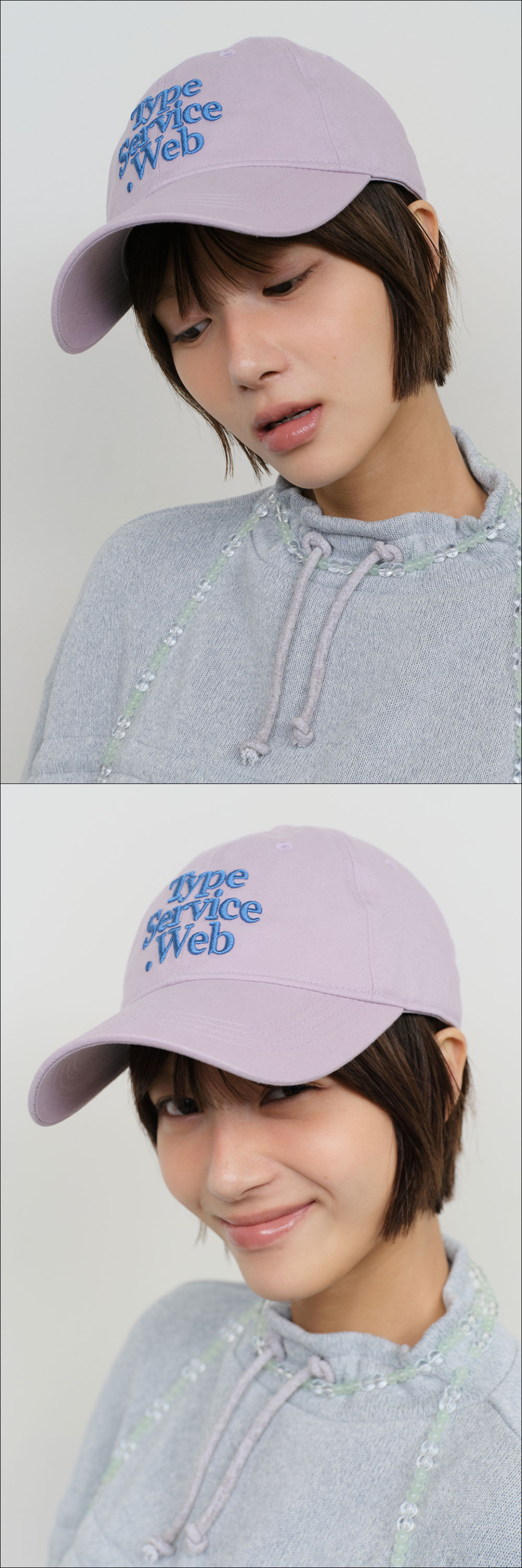 ●typeservice● Typeservice Web Cap Purple COTA01PPF MUSINSA | TYPESERVICE Typeservice Web Cap [Purple]