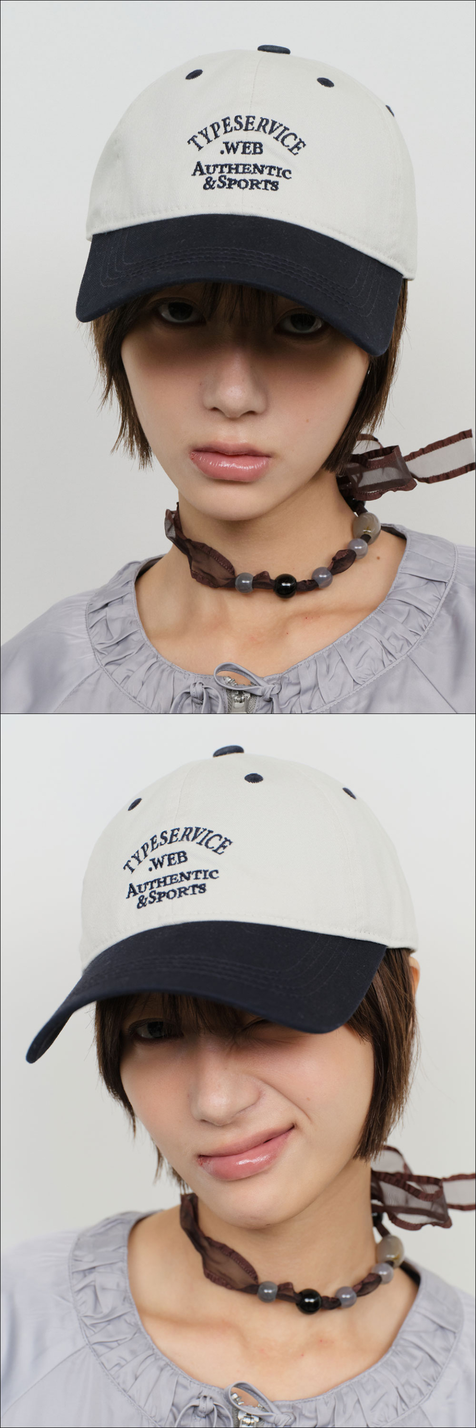 ●typeservice● Arch Logo Ball Cap Beige KHSA08 MUSINSA | TYPESERVICE Arch Logo Ball Cap [Beige]