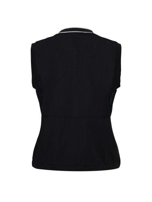 Сетчатый жилет TO Mesh Woven Mix L_Black