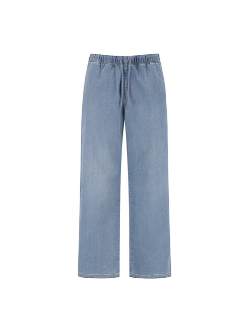 Мужские легкие джинсы wide fit на резинке PHF2DP1069