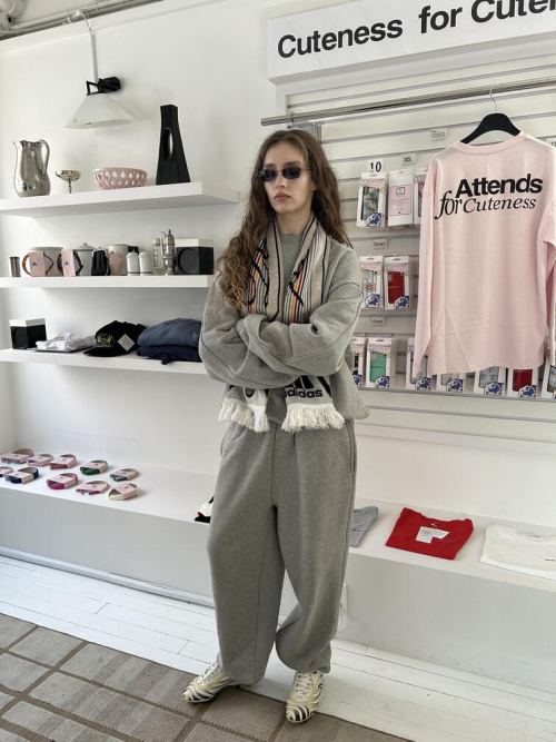 Gray Basic Sweat *pants