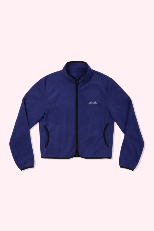Every day cozy fleece jacket (Indigo)