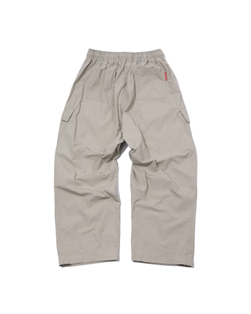 Плотные широкие брюки карго C/N Beige