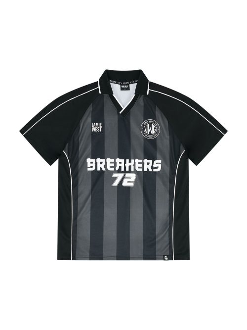 Футболка-поло Breakers Football Stripe (Black)