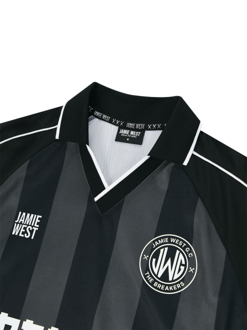 Футболка-поло Breakers Football Stripe (Black)