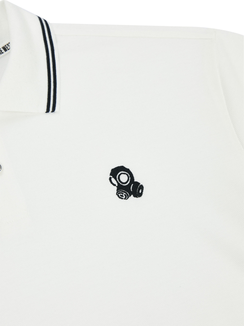 Поло-футболка Nik Stripe Point Essential White