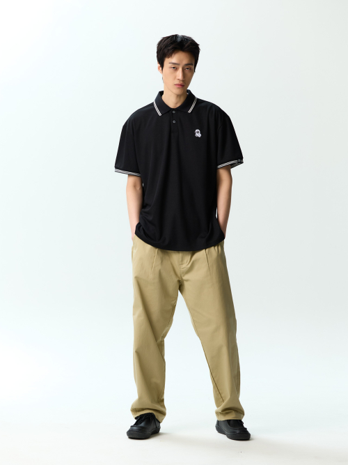Поло Nick Stripe Point Essential (Black)
