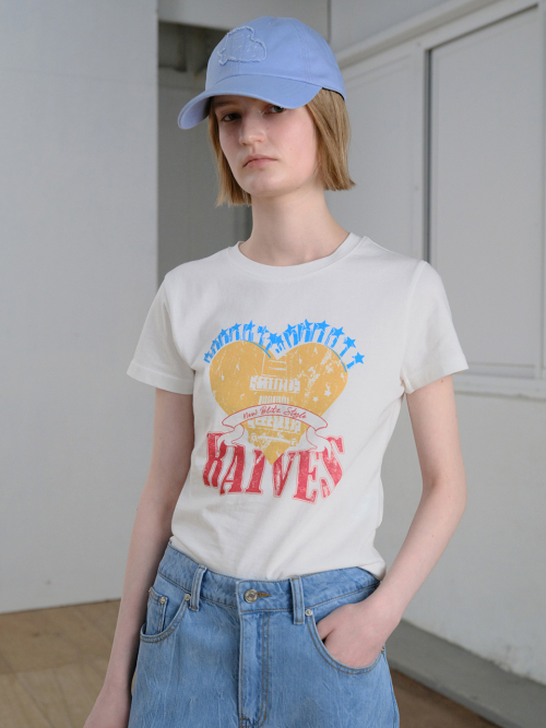 Heart Ravers Graphic T-Shirt VW5ME602_2color