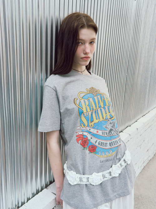 Crown Raive Graphic T-shirt VW5ME601_3color