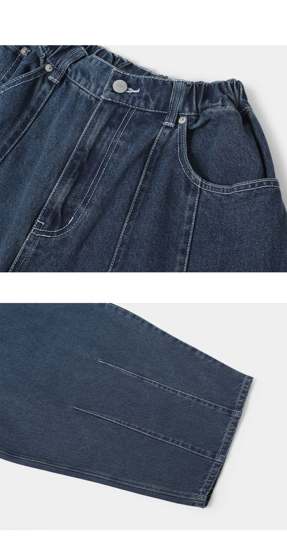 ☆AVANDRESS☆ Super Wide Dart Denim Pants BLUE AV43PT13BL MUSINSA | AVANDRESS Super Wide Dart Denim Pants BLUE
