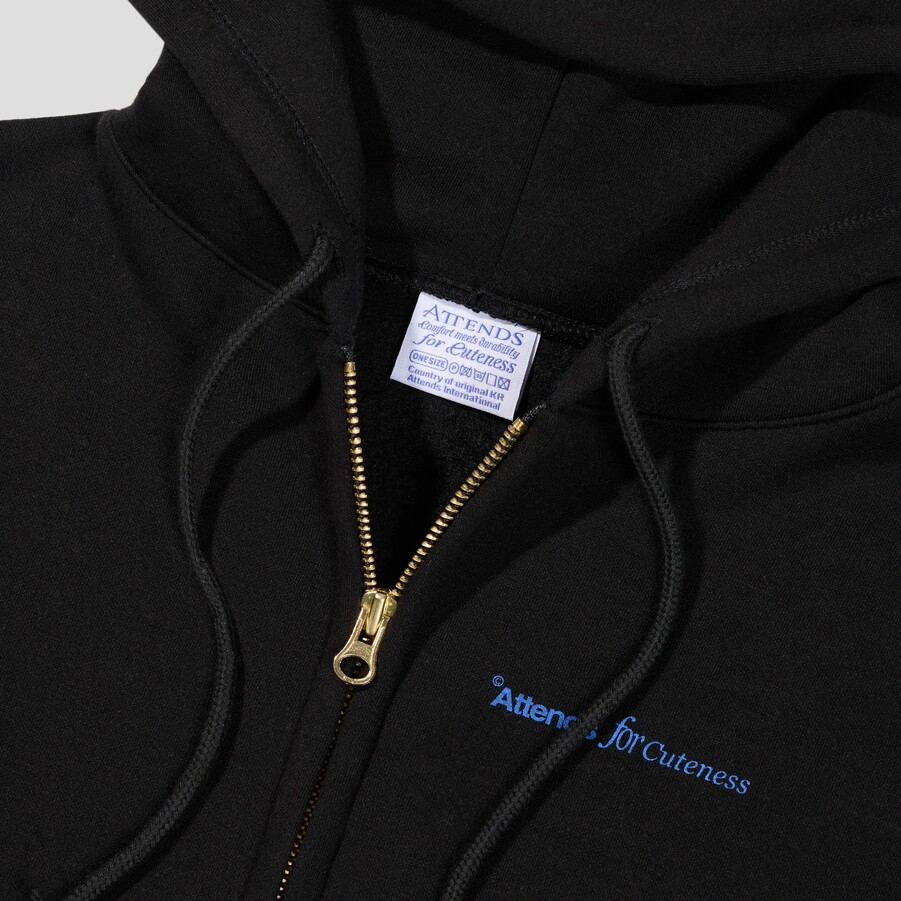 Attends for hoodie (Black) フーディー　スウェット Attends for hoodie(black) | ファッション通販サイト NUGU