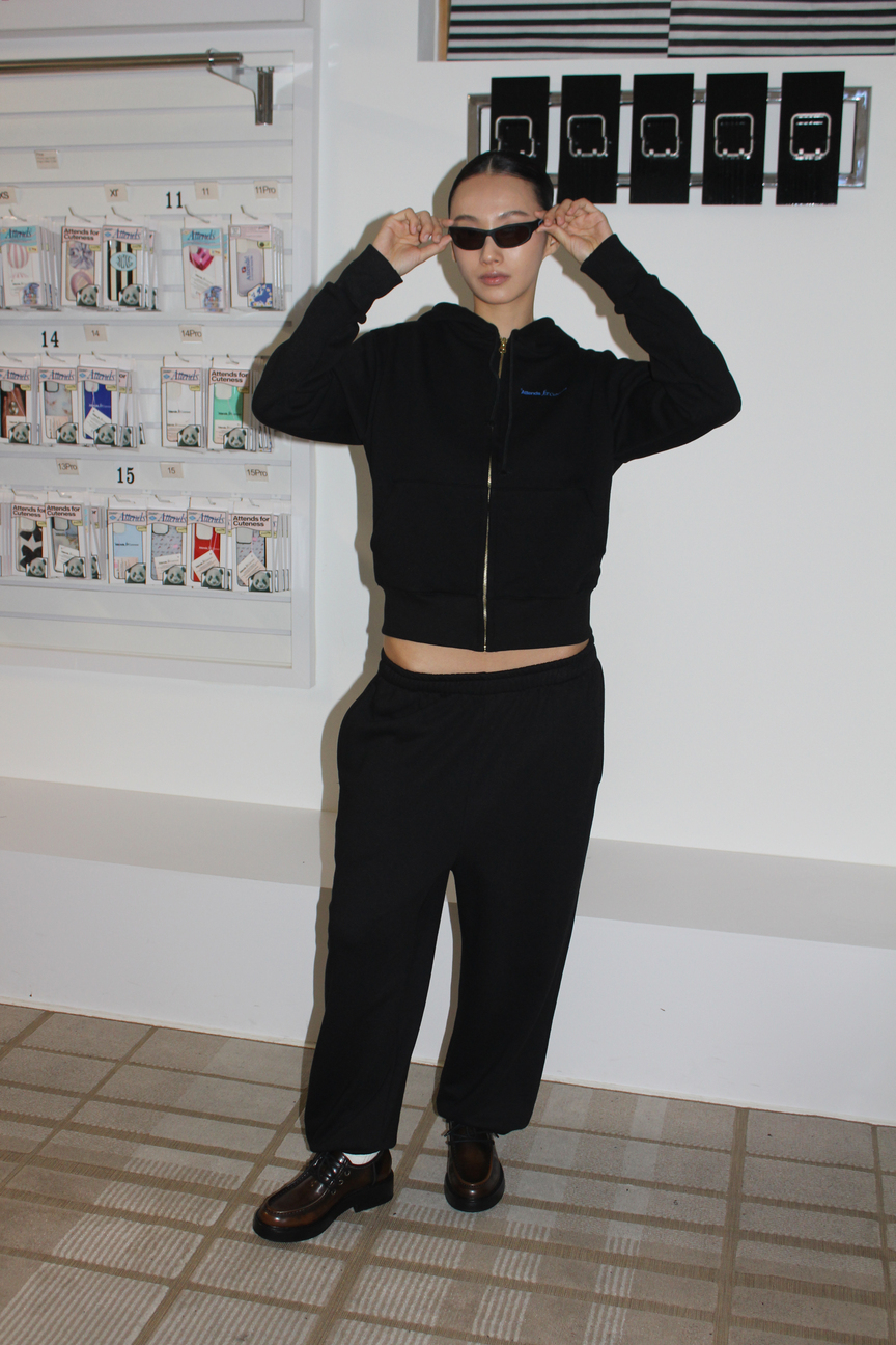 Attends for hoodie(black) | ファッション通販サイト NUGU