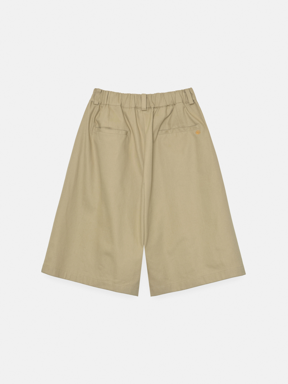 MUSINSA公式 | ENZO BLUES Cotton Banding Half Pants (Beige)