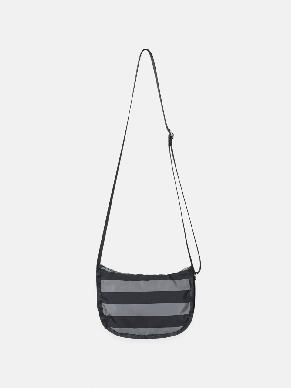 ENZO BLUES ♥ Striped Cross Bag/ 追跡付 MUSINSA | ENZO BLUES Striped Crossbody Bag (Black)
