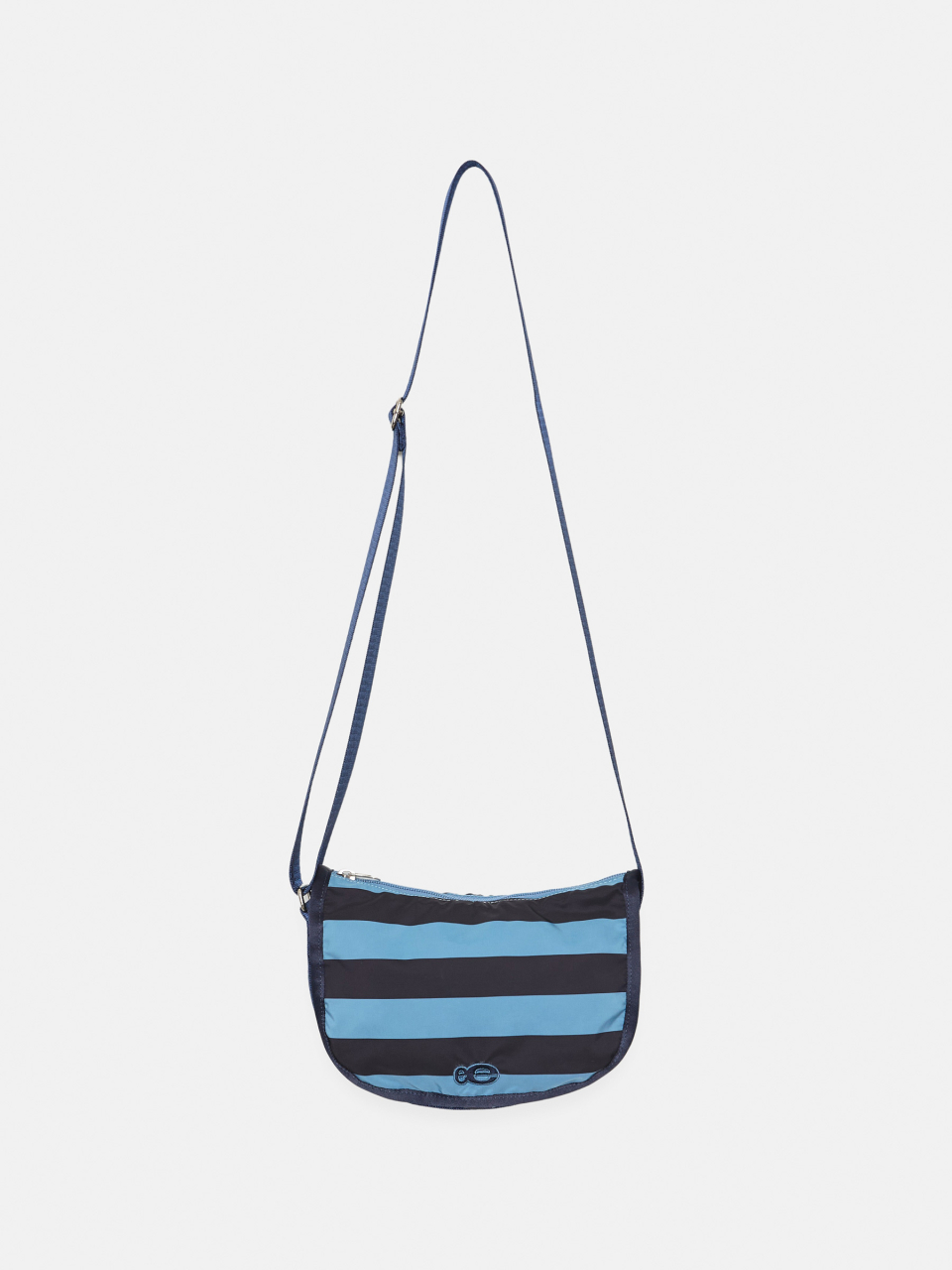 ENZO BLUES ♥ Striped Cross Bag/ 追跡付 MUSINSA | ENZO BLUES Striped Crossbody Bag (Blue)