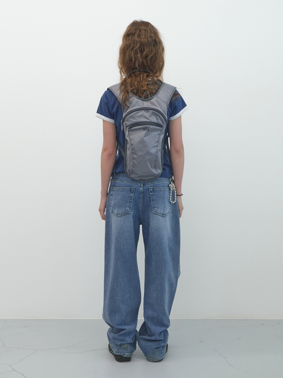 ENZO BLUES ♥ Double Logo Sporty Backpack / 追跡付 ENZO BLUES】Double Logo Sporty Backpack バックパック