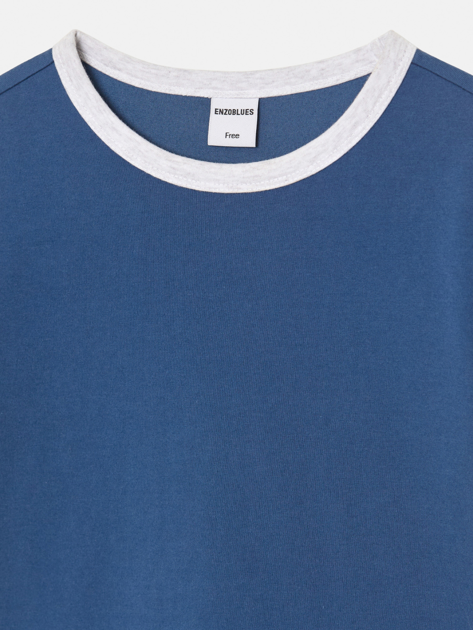 【ENZO BLUES】Double Logo Ringer T-Shirt リンガー Tシャツ Enzo Blues Double Logo Ringer T-shirt Ringer Short Sleeve on
