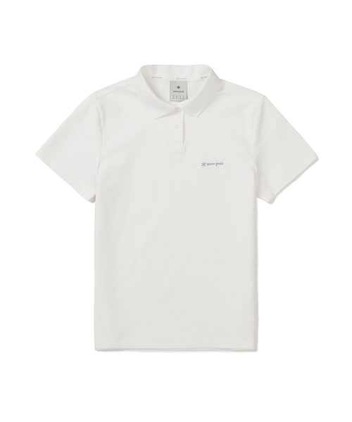 Женское поло Pique Basic (S25MWFPS67) Off White