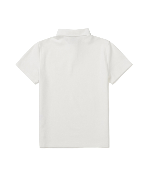 Женское поло Pique Basic (S25MWFPS67) Off White