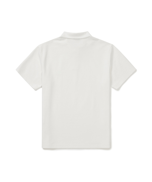 Поло Pique Basic (S25MMFPS68) Off White