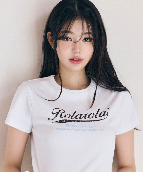 VINTAGE CRACK LOGO T-SHIRT WHITE